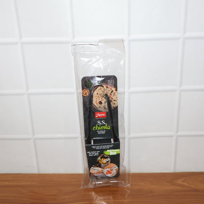 Heat resistant stainless steel chimta in kitchen environment