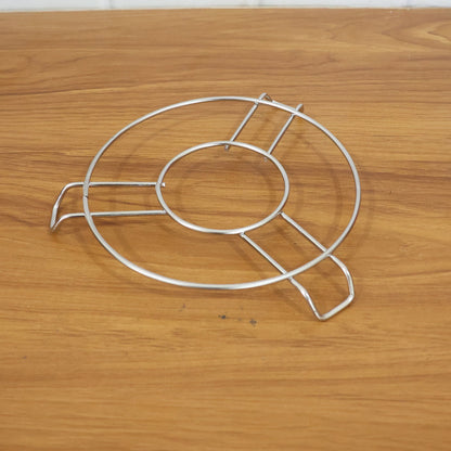 Versatile stainless steel cookware trivet for kitchen countertops