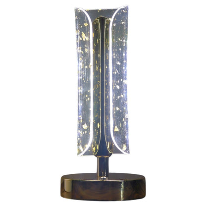 Decorative crystal table lamp perfect for modern home and study table lighting