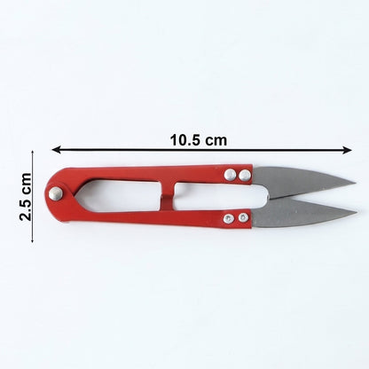 Durable scissor tool for sewing, crafting, and light paper cutting