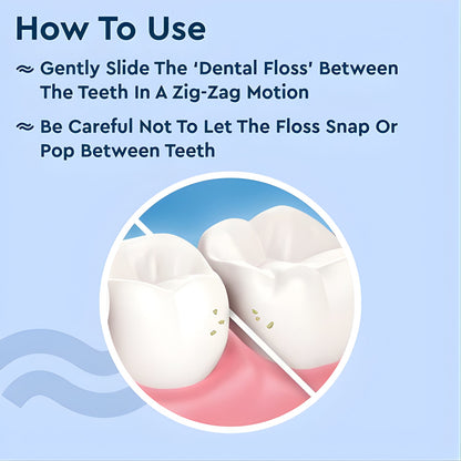 Generic dental floss packaging display