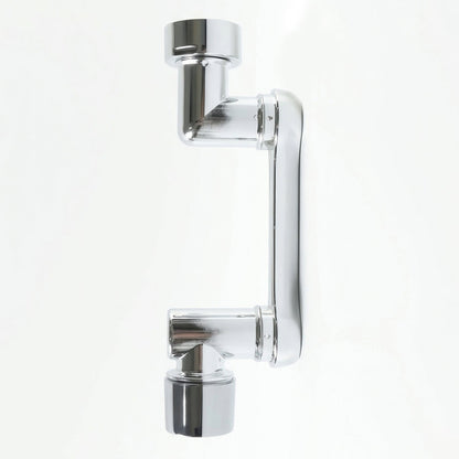 Kitchen sink tap extension nozzle for flexible washing