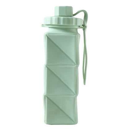 Portable travel water bottle with secure screw cap