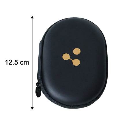 Earbud protective carrying case for wireless headphones