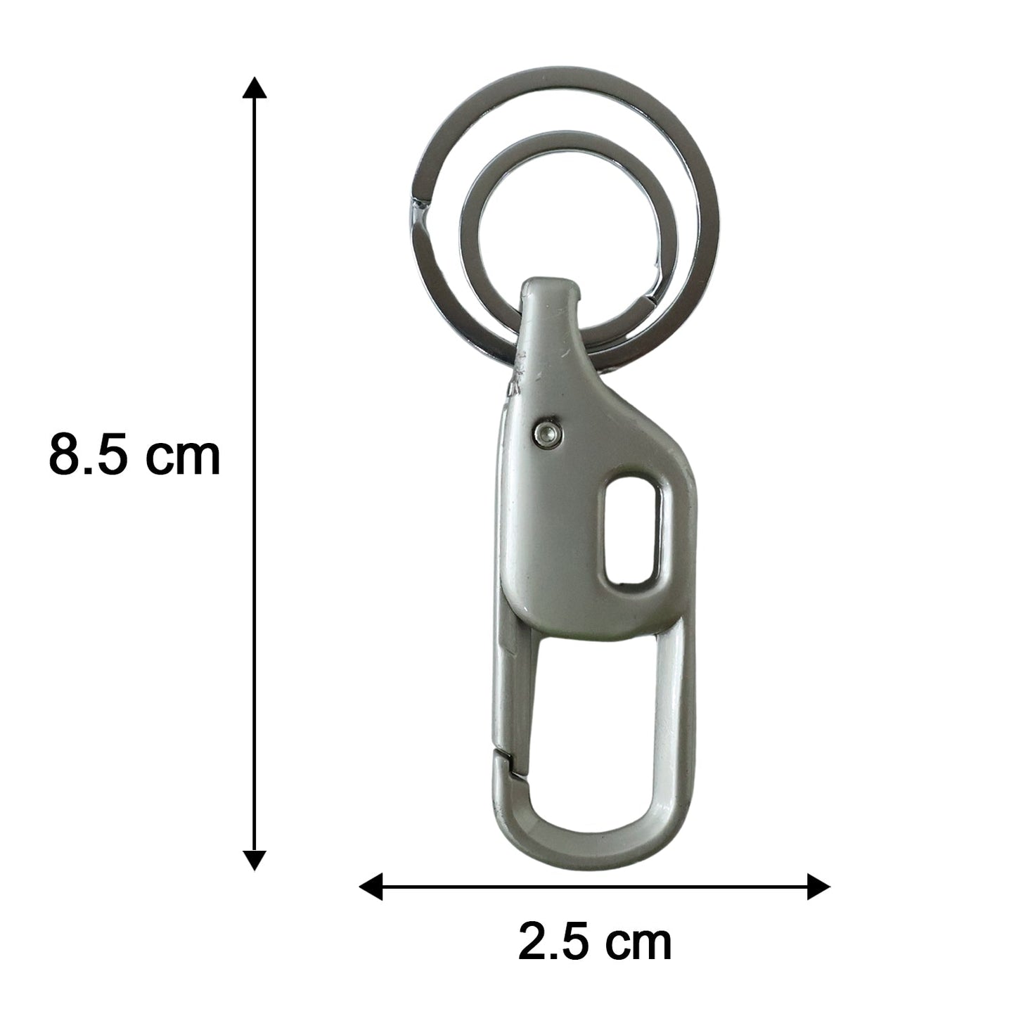 Multiple images displaying different angles of metal key holder