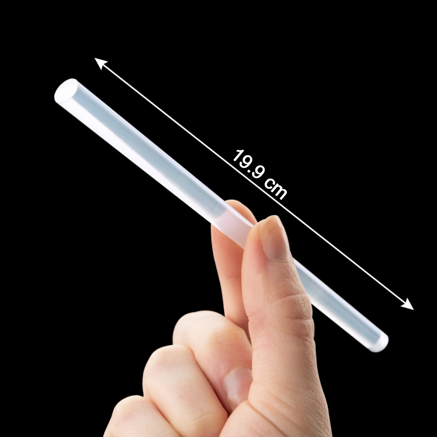 Craft hot melt glue stick 20cm long with clear bonding finish