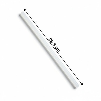 Long clear hot melt glue stick measuring 29 cm for adhesive needs