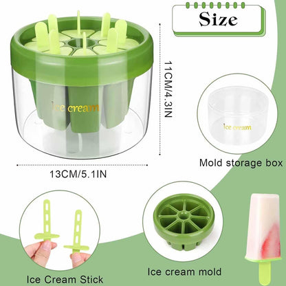 DIY ice candy mold set for fun summer desserts