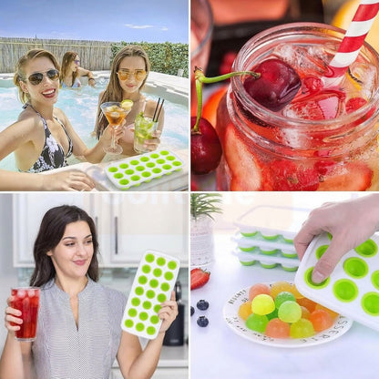Kitchen ice mold for easy food and beverage prep