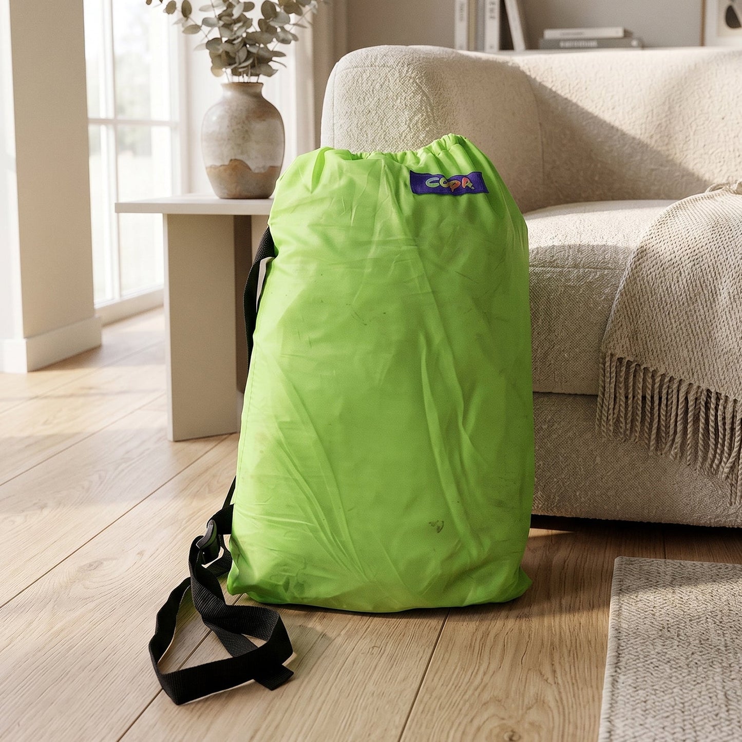 Additional view of inflatable portable lounge sofa
