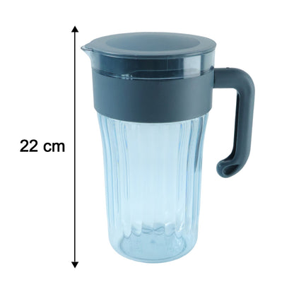 Lightweight plastic beverage jug for family and parties
