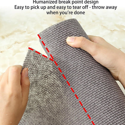 Disposable kitchen cleaning cloth roll for effortless kitchen cleaning