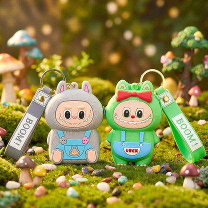 Lightweight silicone pouch keychain for kids and adults