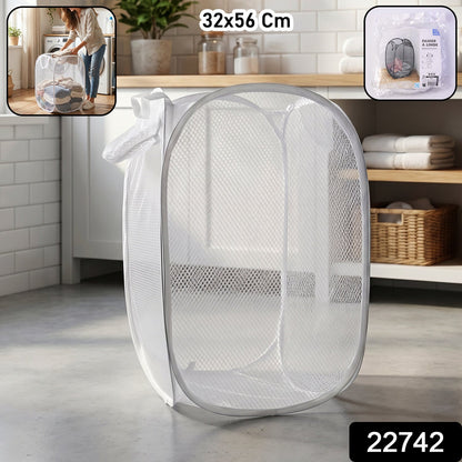 Portable foldable laundry organizer for travel or home use
