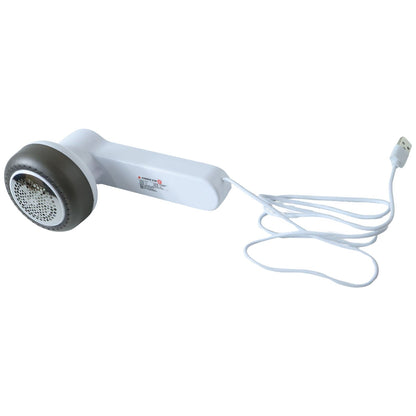 Electric lint remover device for blankets and upholstery cleaning