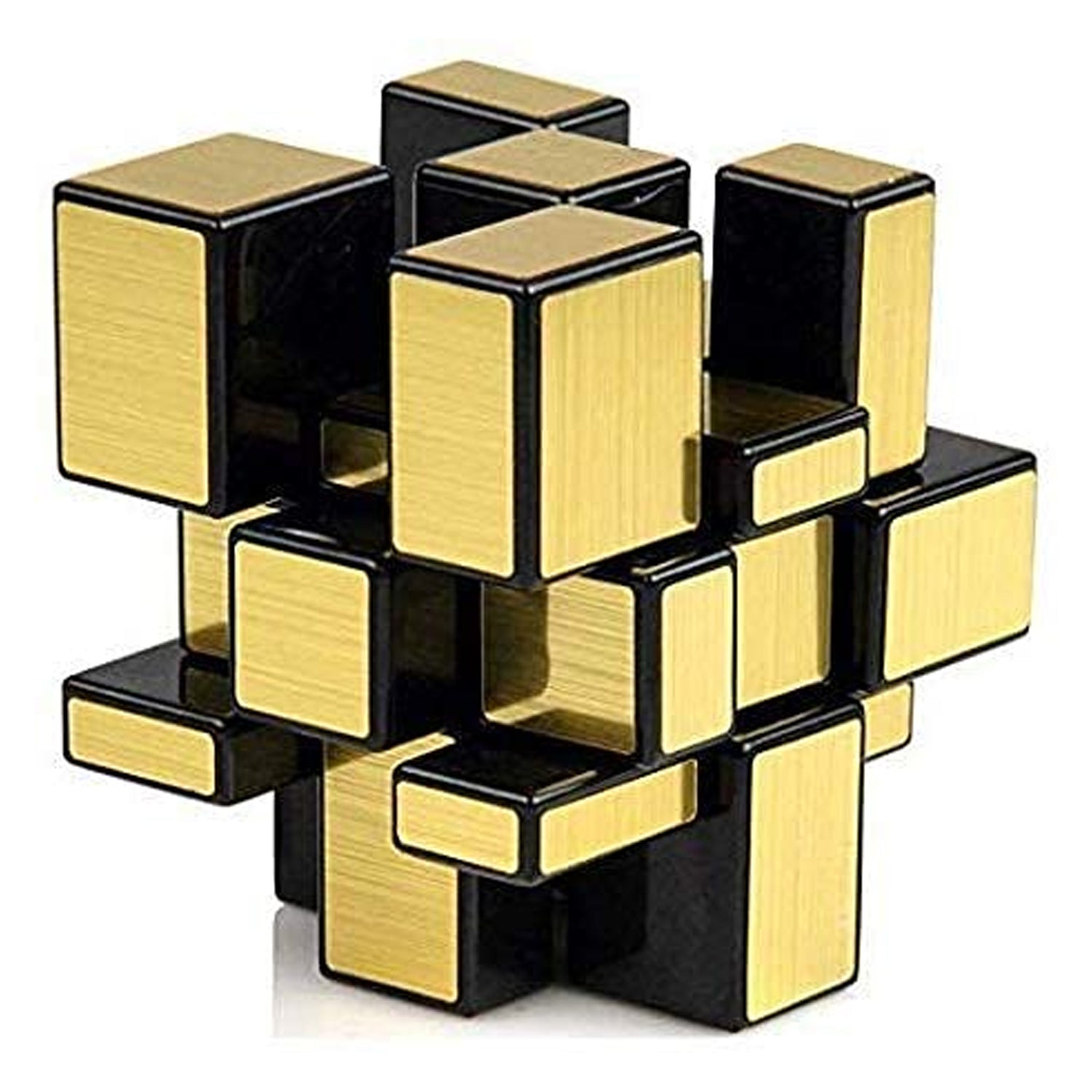 Intricate premium golden Magic-style design on puzzle cube