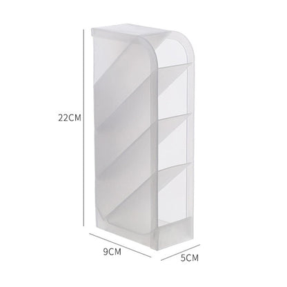 Size details of plastic multi-storage desk holder