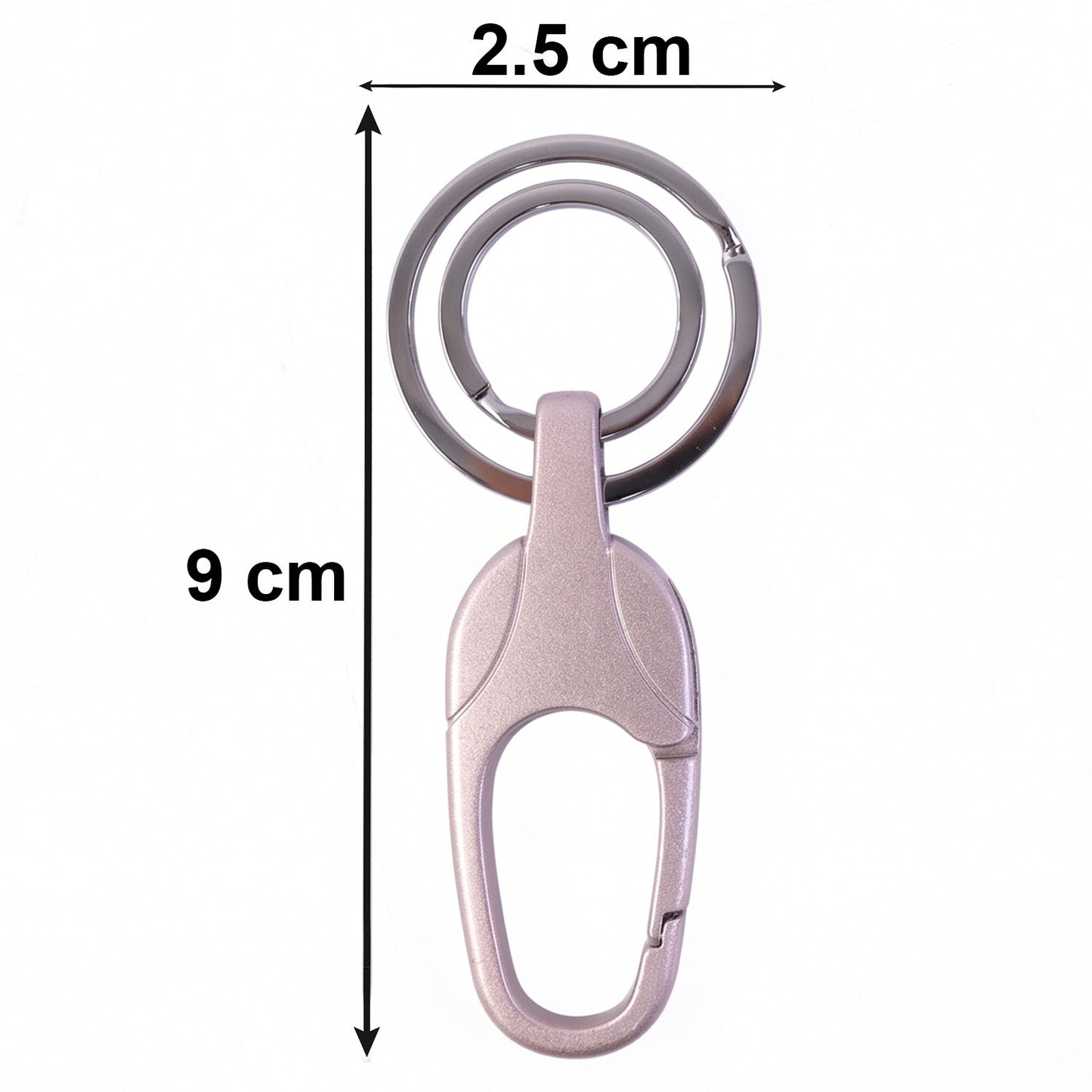 Close-up of keyring holding multiple keys securely