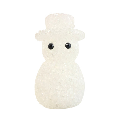 Energy-efficient LED snowman night lamp perfect for bedroom ambiance