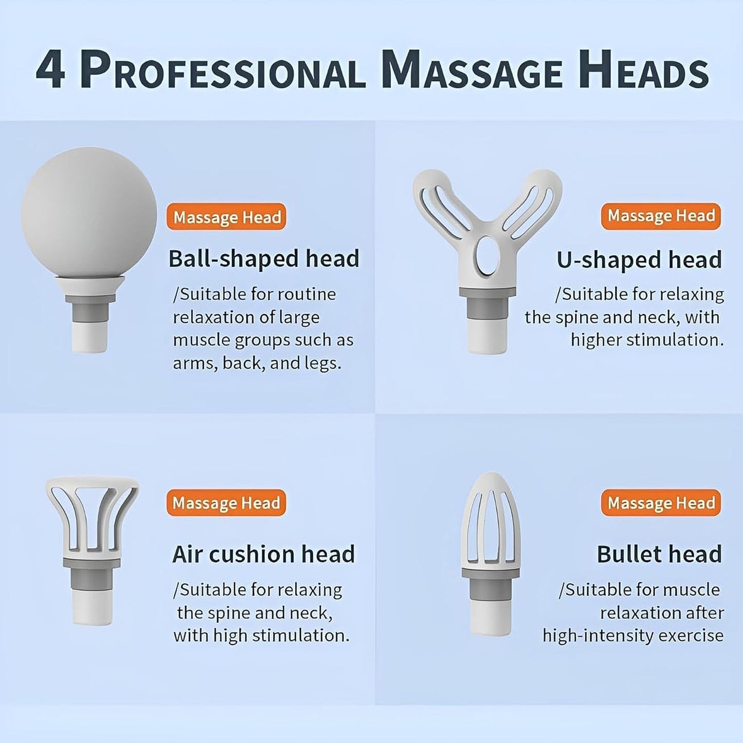Workout recovery massage gun for muscle soothing
