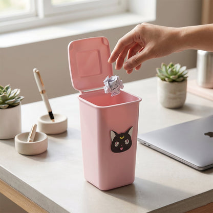 Pink creative desk organizer pen holder