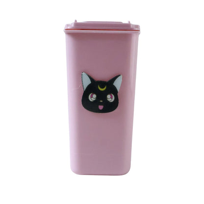Mini trash can pen stand for office or study table