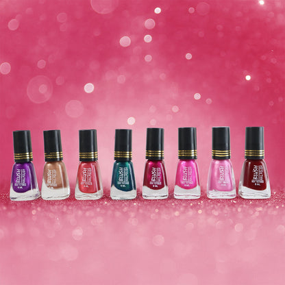 Sparkle polish shade from dark mini nail polish collection