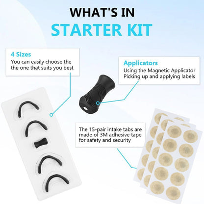 Detailed close-up of Nasal Strip Starter Kit product box