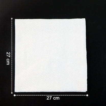 Luxe soft and absorbent disposable table napkins for parties.