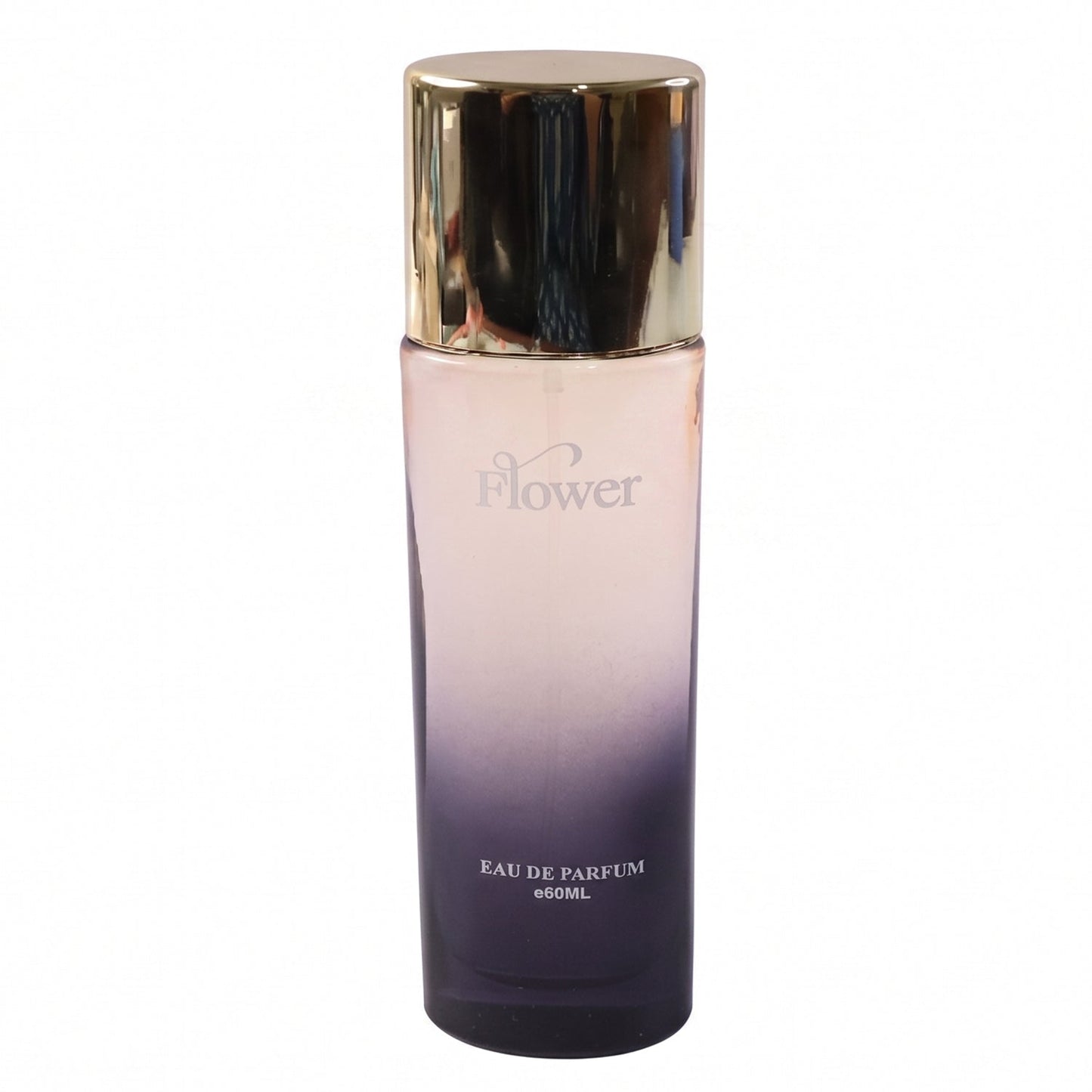Flower Eau De Parfum bottle with floral cap and design