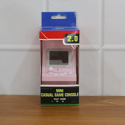 Mini retro arcade game console stable tabletop design for home use