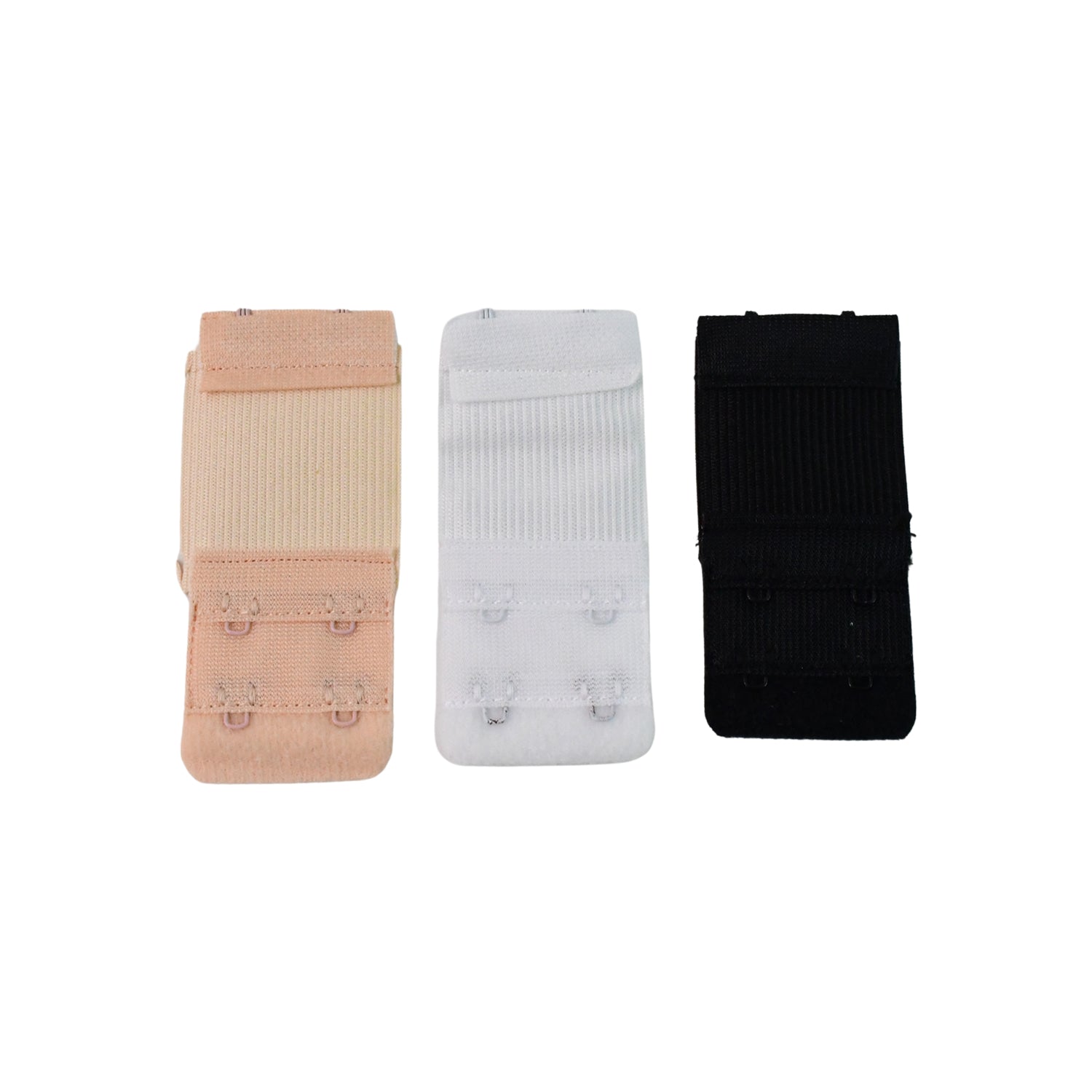 Durable 2-hook bra strap extender kit for adjustable fit