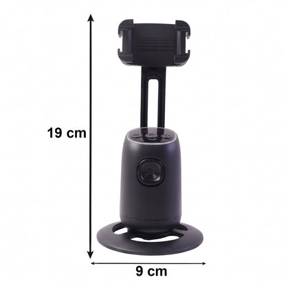 Auto tracking mobile holder for video recordings and calls