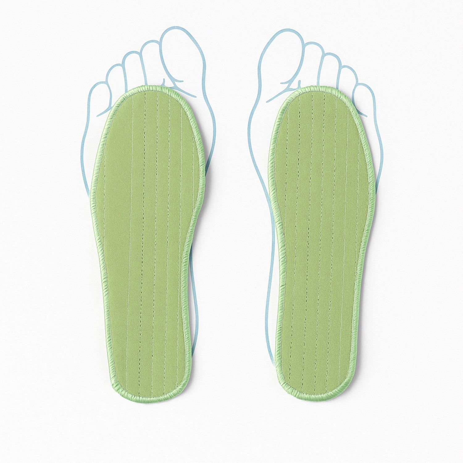 Ergonomic comfort shoe insoles designed for size 42 shoes