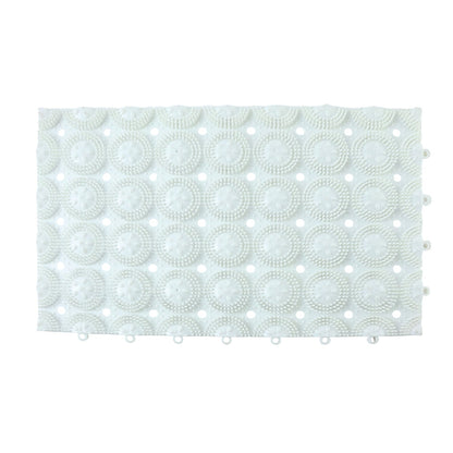 Flexible and durable anti-slip bath mat for shower floors