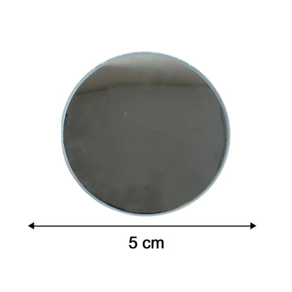 Convex blind spot mirror for vehicle safety