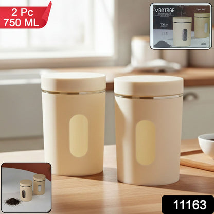 Airtight kitchen food storage containers with secure lids
