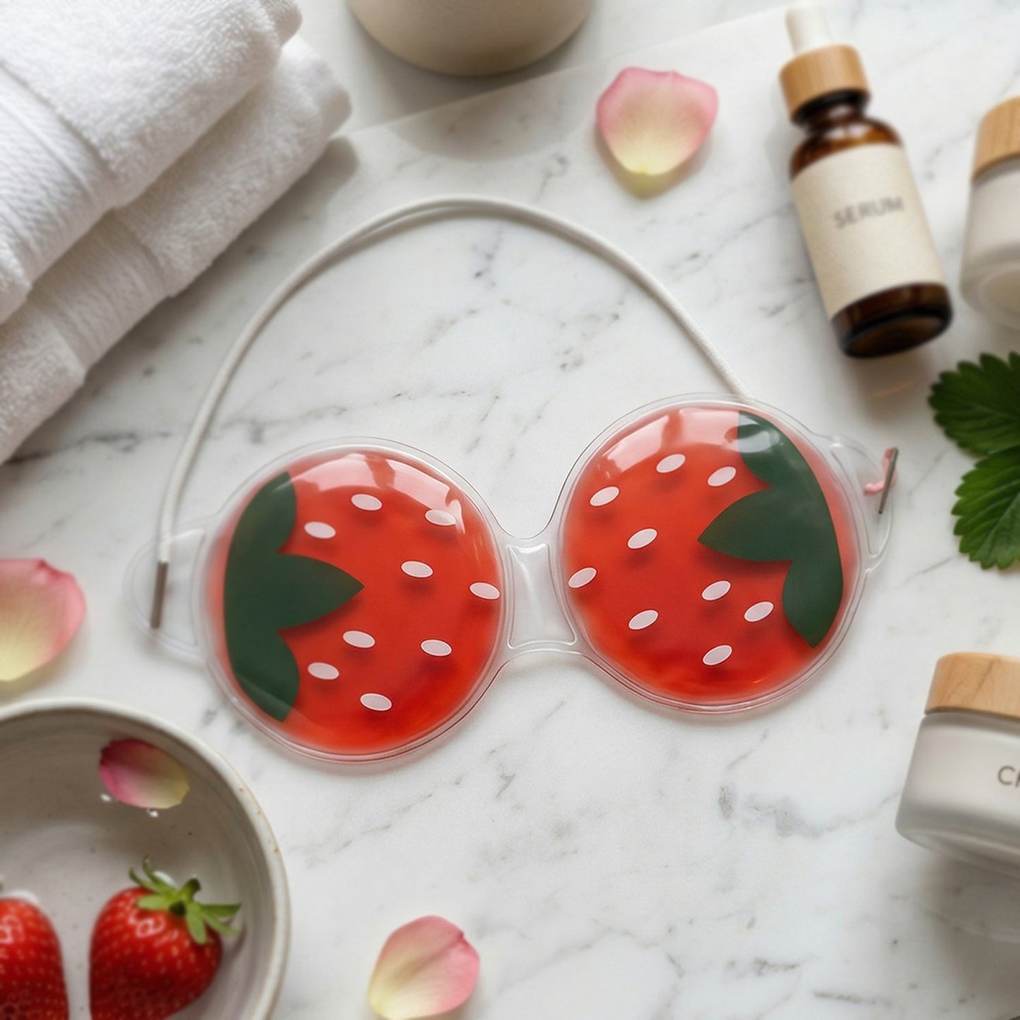 Reusable Eye Cooling Gel Mask – Stress Relief & Dark Circles Care