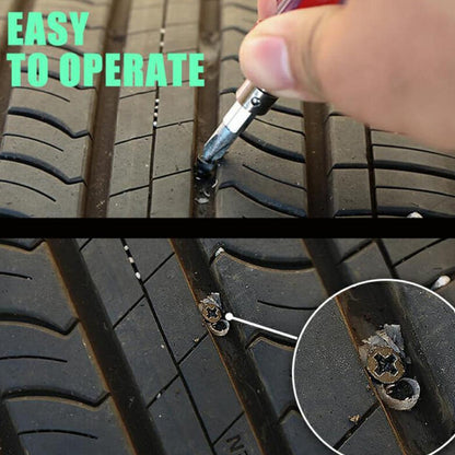 Size comparison of tire repair plugs