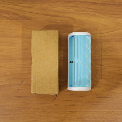 Clean and hygienic toothbrush holder mounted on wall