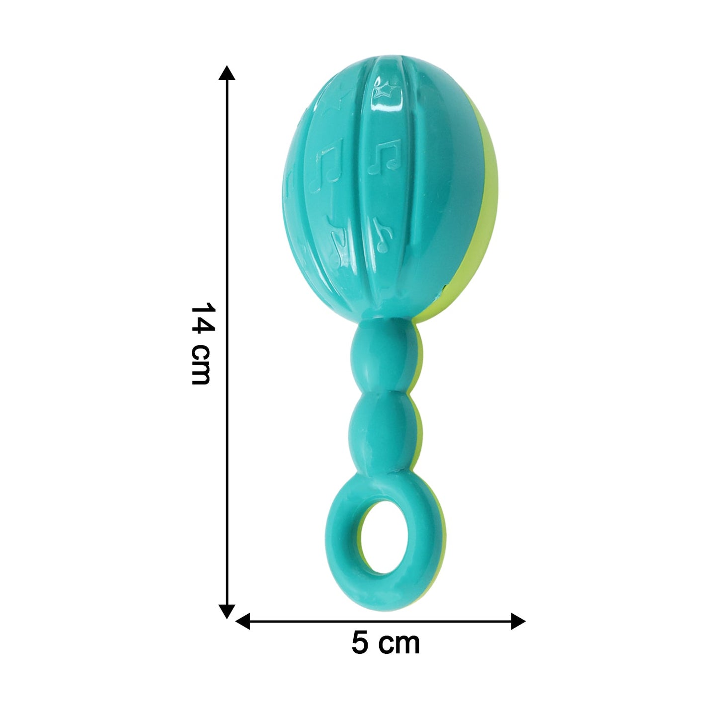 Bebee Joy bright and safe baby hand rattle toy