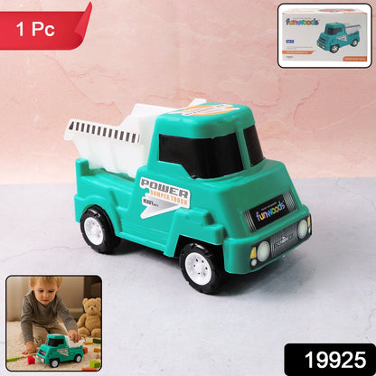 Construction dumper truck toy with friction power for kids