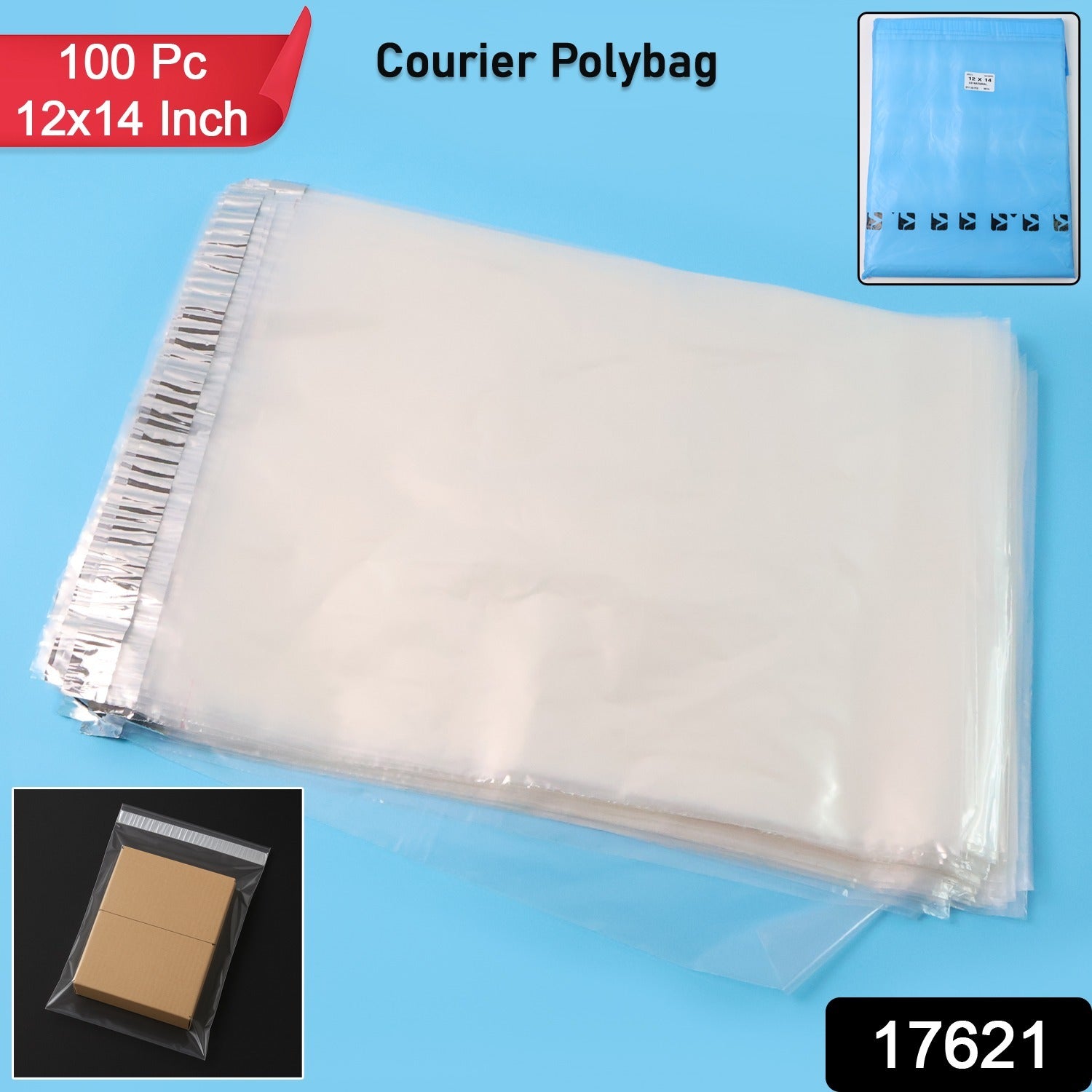 Waterproof 12x14 inch courier mailing polybags
