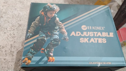 Quad roller skates for kids designed for outdoor sports and fun