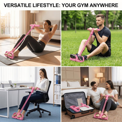 Yoga resistance band for stretching and flexibility