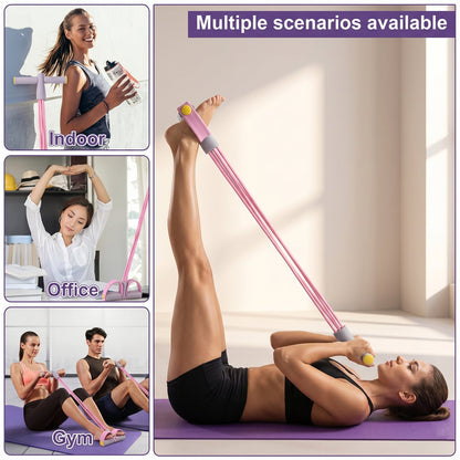 Easy-to-use exercise pull rope for daily fitness routines