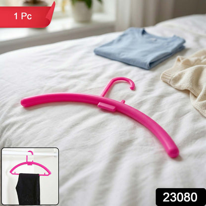 Cupboard clothes hanger organizer for space saving