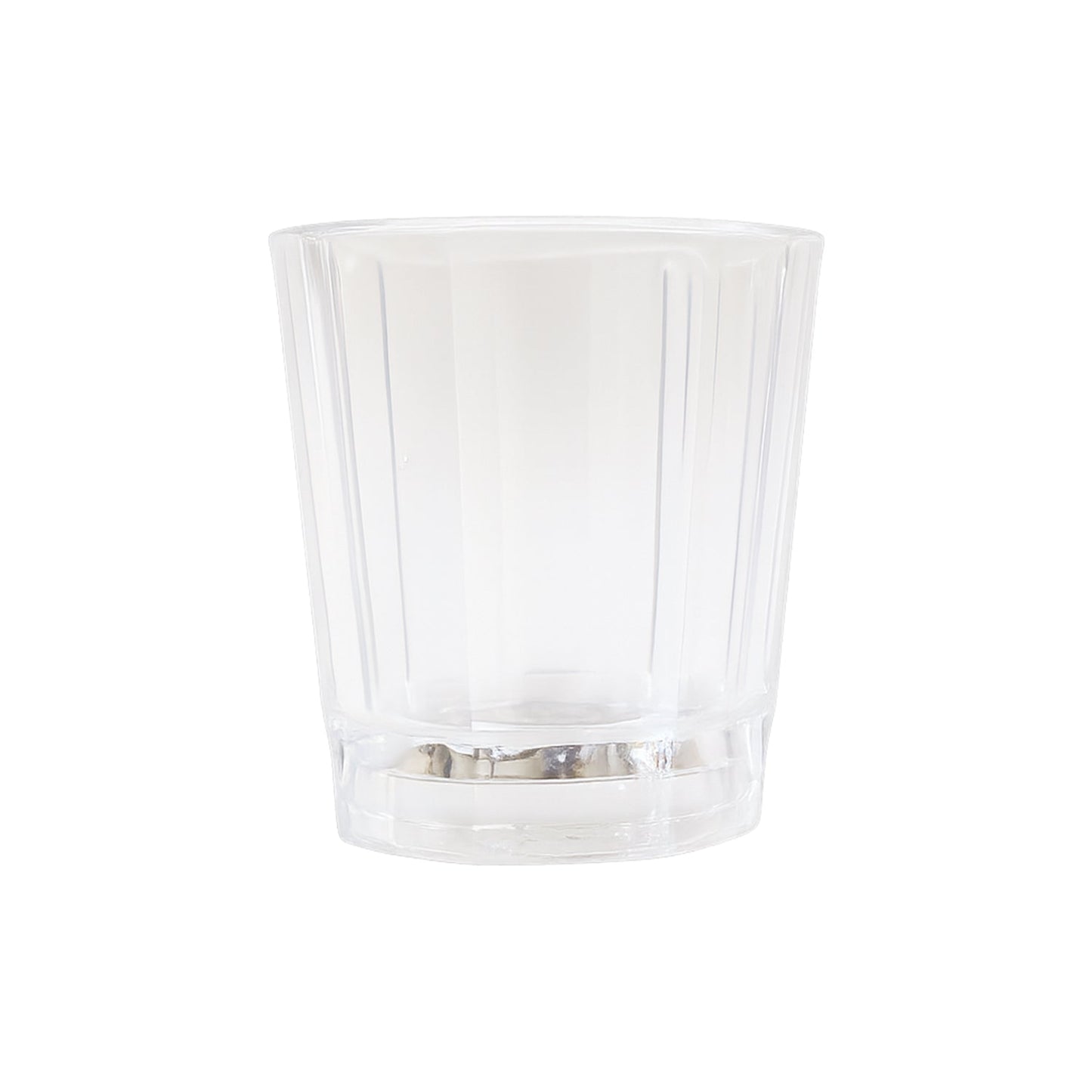 LED light-up shot glasses illuminating drinks at a party