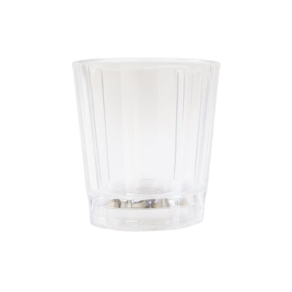 LED light-up shot glasses illuminating drinks at a party
