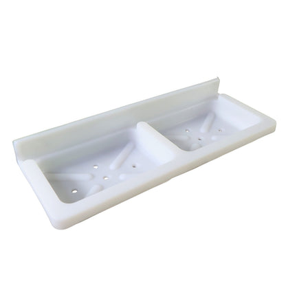 Sponge rack designed for bathroom and kitchen wall mounting